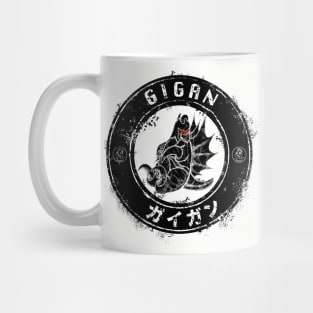 Gigan Distressed Emblem Mug